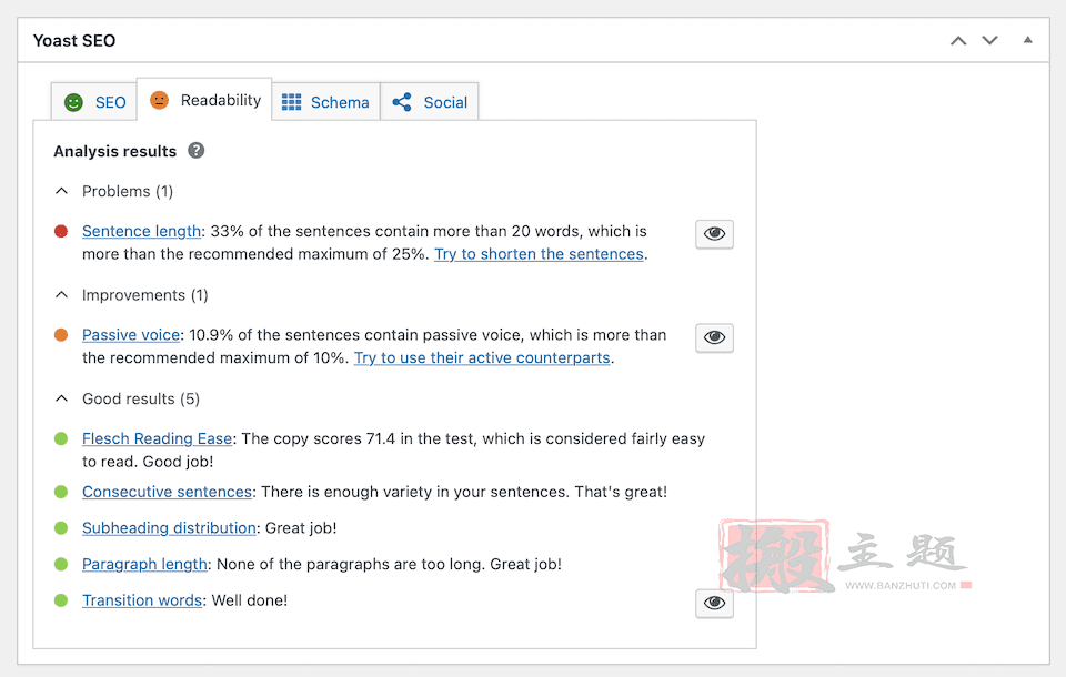 WordPress网站获得完美的Yoast SEO可读性高分教程插图2