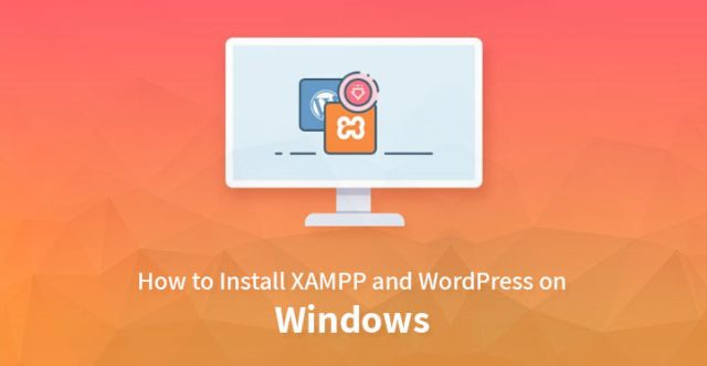 安装 XAMPP WordPress 窗口