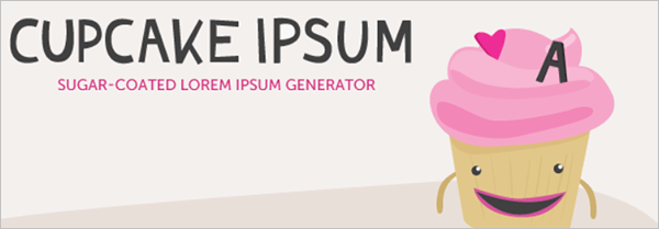 纸杯蛋糕 Ipsum