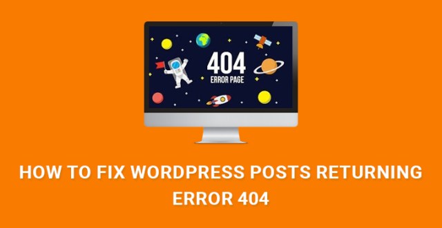 修复 WordPress 帖子返回 404 错误