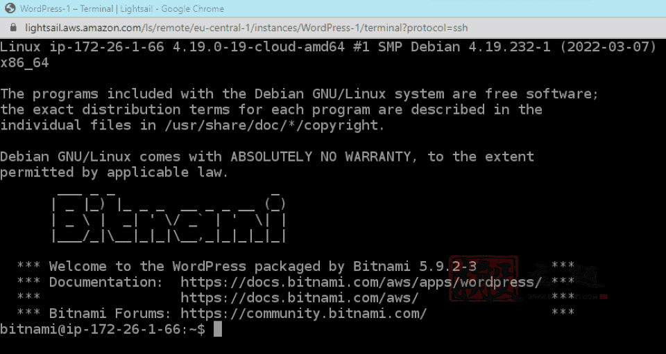 在AWS亚马逊国际版主机上安装WordPress程序图文教程插图10