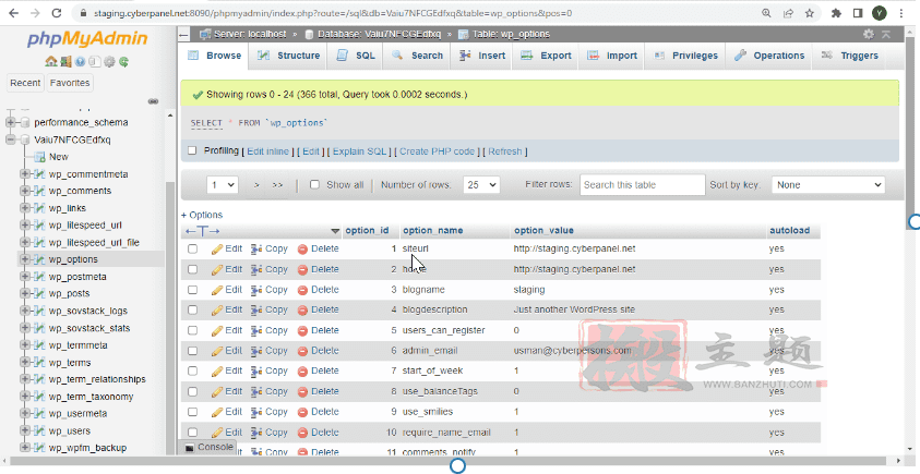 清理和优化WordPress网站数据库wp_options表和自动加载的数据插图