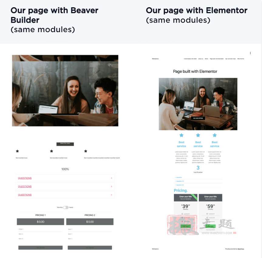 Beaver Builder与Elementor插件速度性能详细对比测评插图1