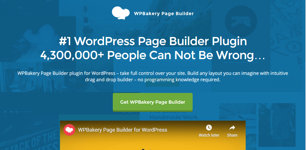 wpbakery 页面构建器WordPress 插件